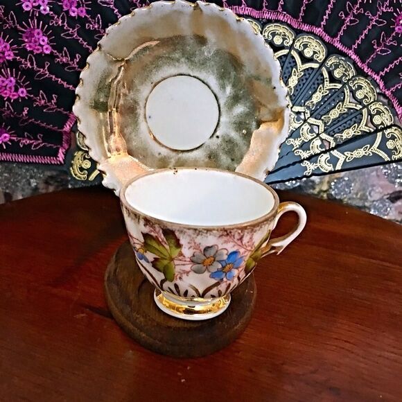 Vintage Porcelain Mini tea set with stand - Picture 1 of 4